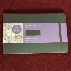 Moleskin Art Black Page Album, Hair Cover, A4 (8.25X5); 32 Pages